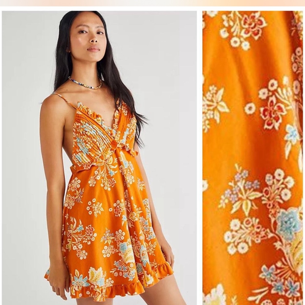 Free people corduroy mini dress